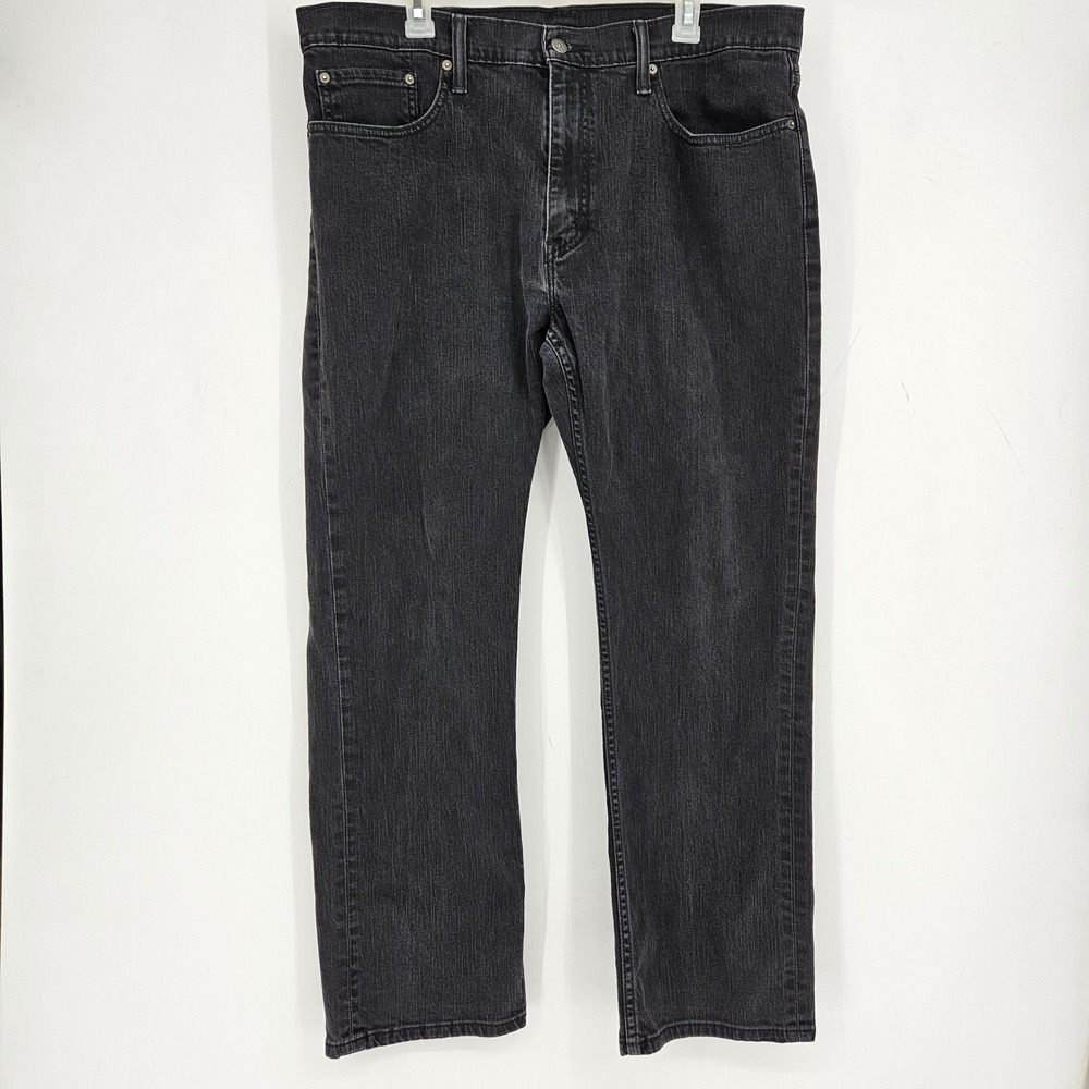 Vintage Levis 559 Jeans‎ Mens 38x32 Relaxed Straight Fit Black Denim Casual